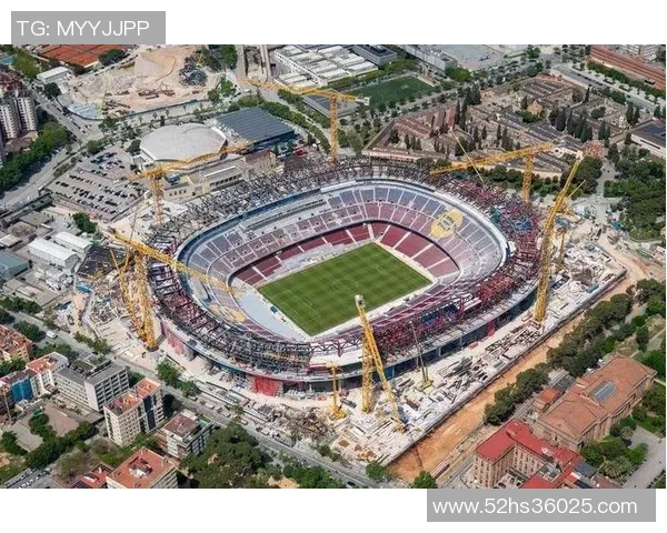 新诺坎普球场将设立全新技术设备，提升观赏体验